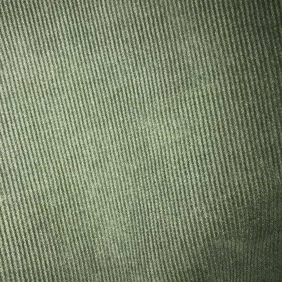 2016 Denim By Parasuco Mid-Rise Straight Corduroy Jeans in Green NWT Siz… - Picture 3 of 3